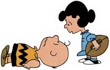 Lucy and Charlie Brown