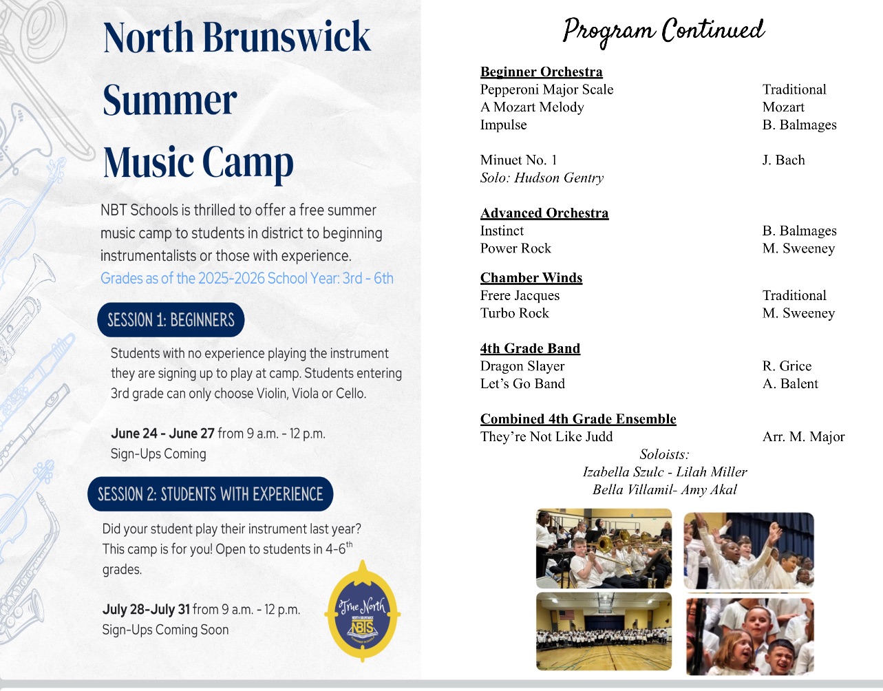 Concert Program – Perrymuse